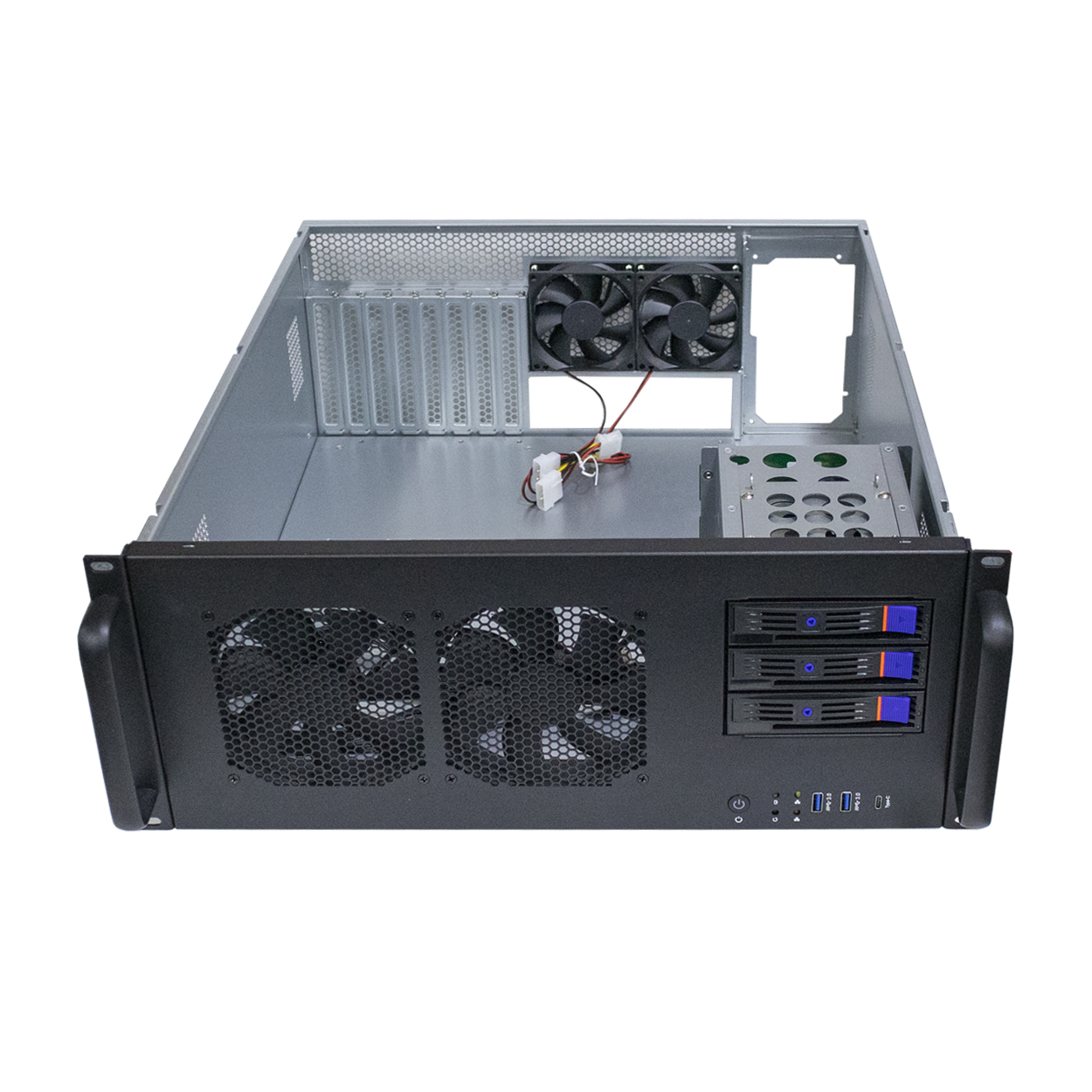 TGC 4003-HT 4U Rackmount 3x Hotswap Boş Server Kasa - 259,00 $ + KDV