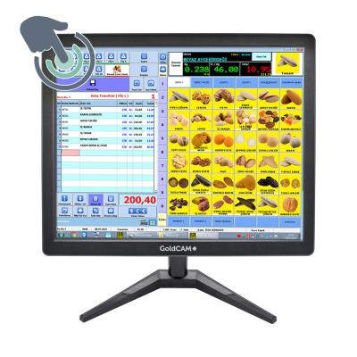 17' GOLDCAM VGA HDMI DOKUNMATİK MONITOR