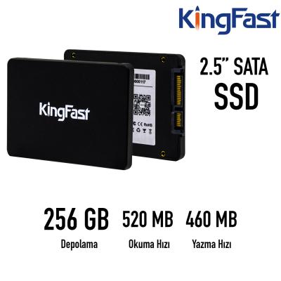 Kingfast F10 256GB 520MB/s-460MB/s 2.5" SATA3 SSD (2710DCS23BF-256)