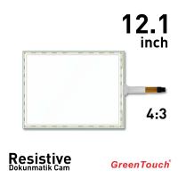 12.1" Green Touch Resistive Dokunmatik Cam
