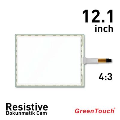 12.1" Green Touch Resistive Dokunmatik Cam