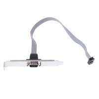 5 ADET - Serial 9Pin DB9 RS232 Com 1 Port Bracket