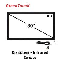 80" Green Touch IR Dokunmatik Çerçeve 10 Nokta