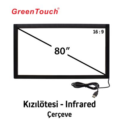 80" Green Touch IR Dokunmatik Çerçeve 10 Nokta