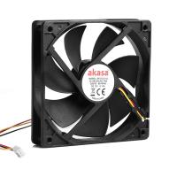 Akasa ATX Kasa Fanı 12cm Klasik Siyah