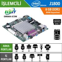 ELSKY EM6800-2COM J1800 Dual Core 2.41GHz