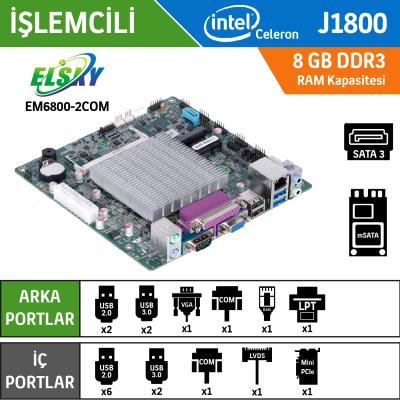 ELSKY EM6800-2COM J1800 Dual Core 2.41GHz