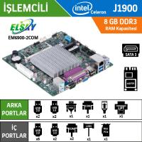 ELSKY EM6900-2COM- J1900 Quad Celeron 2.0