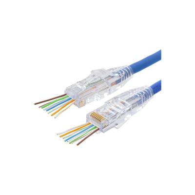 Ez RJ45 Cat6 Yeni Nesil Delikli Jack 100 Konnektör