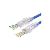 Ez RJ45 Cat6 Yeni Nesil Delikli Jack 50 Konnektör