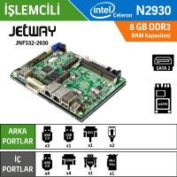 Jetway  JNF532-2930 3.5” SBC (148X102 mm) Anakart
