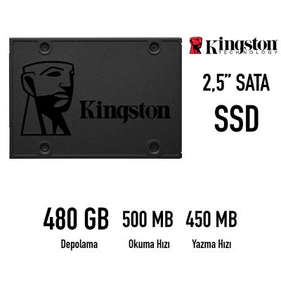 Kingston 480GB A400 500/450MB SA400S37/480G