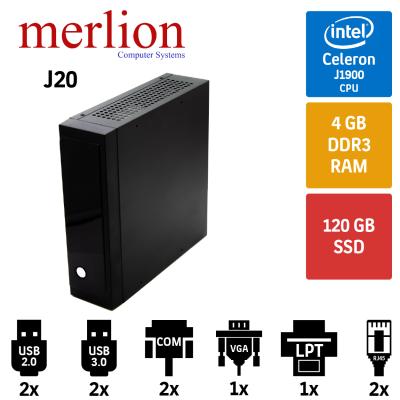 Merlion J20 Celeron J1900 4GB Ram 120GB SSD Mini Pc