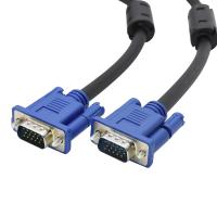 Standart VGA Kablo 1.3m 2 x Ferrit Filteli Siyah