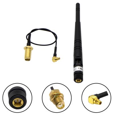 WiFi Anten 3Dbi + SMA to MMCX Kablo