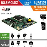ZEROONE ITX-ZO-H310CT-2CD8 Anakart